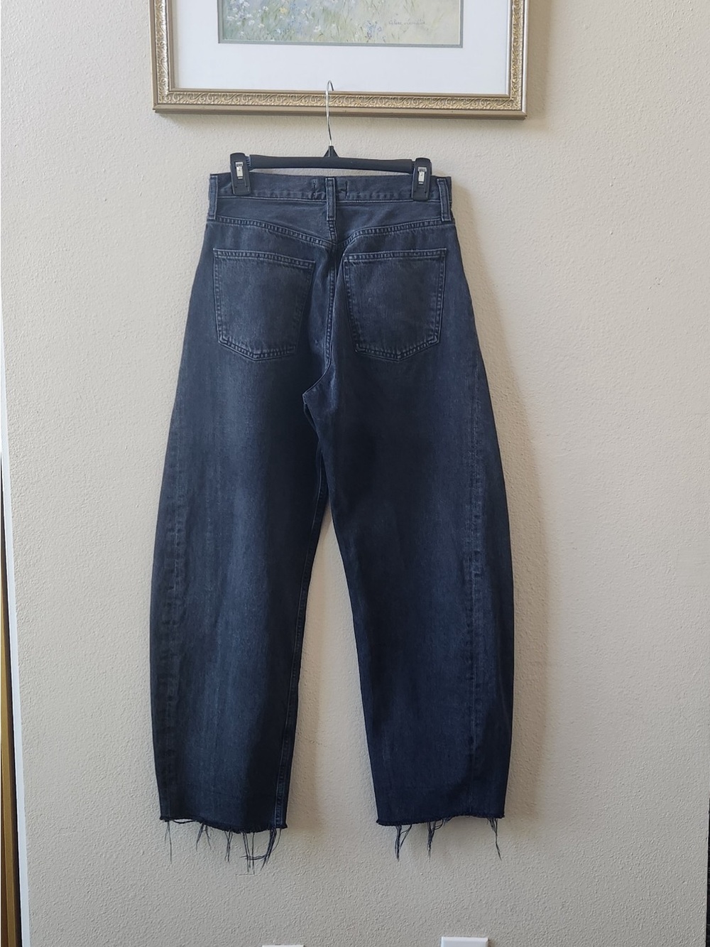 Agolde Luna High Rise black jeans size 28 - Picture 2 of 12
